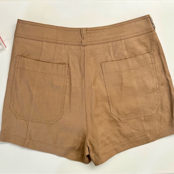 Maeve “The Ettie” Shorts: Pitched Linen Edition - Picture 5 of 9